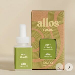 3 Pura Diffuser Oil- Allos Focus, Mint Leaves
